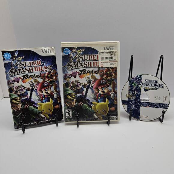 Nintendo Other - Super Smash Bros Brawl Nintendo Wii - CIB Tested